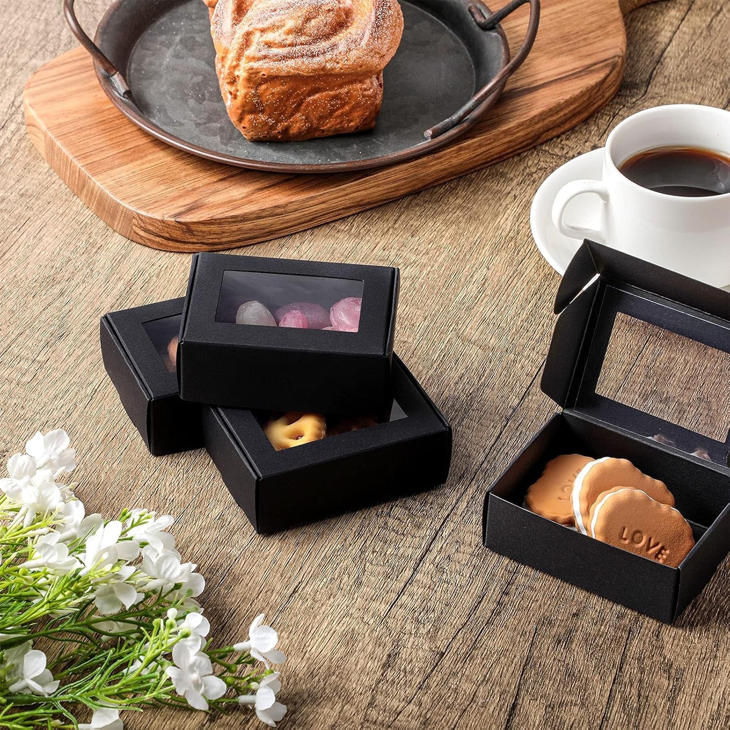 20/50pcs Cookie Boxes