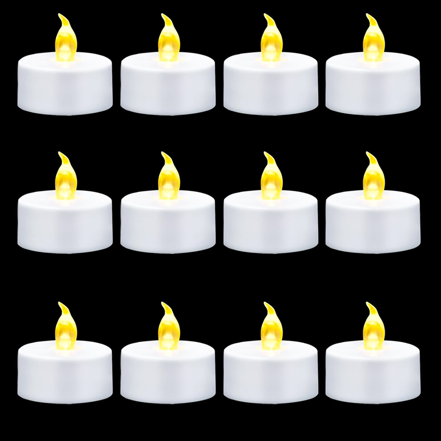 Tea Lights Candles 12/24/48 Pack