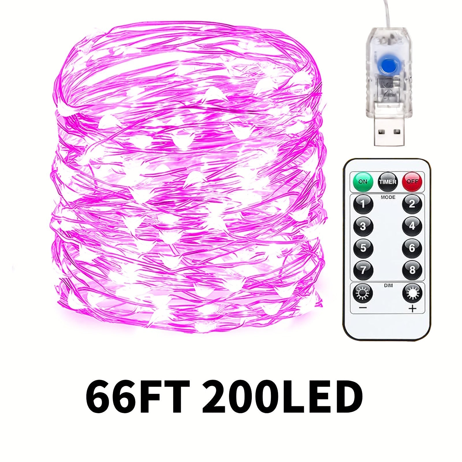 66ft LED Fairy Lights