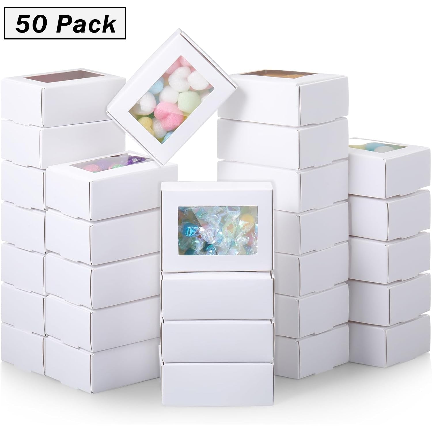 20/50pcs Cookie Boxes