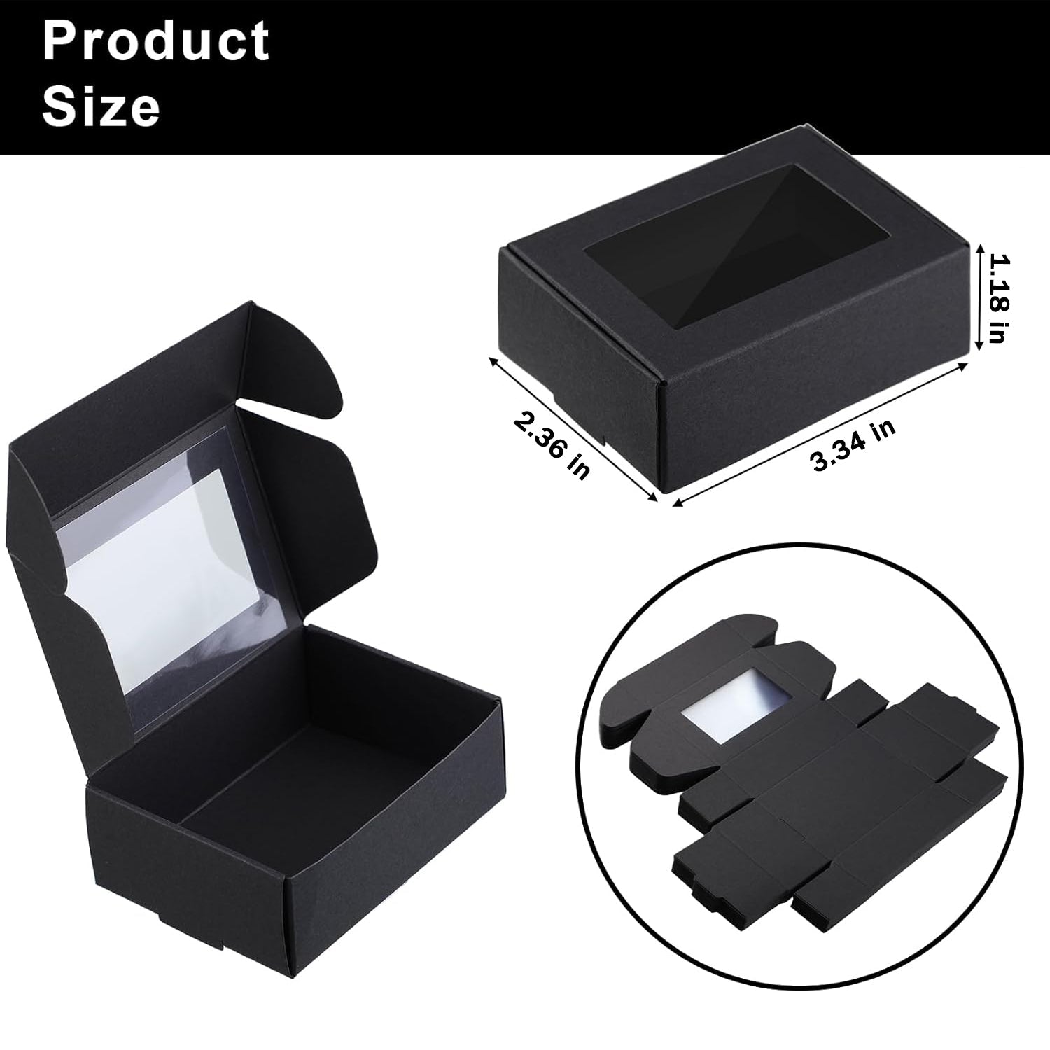 20/50pcs Cookie Boxes