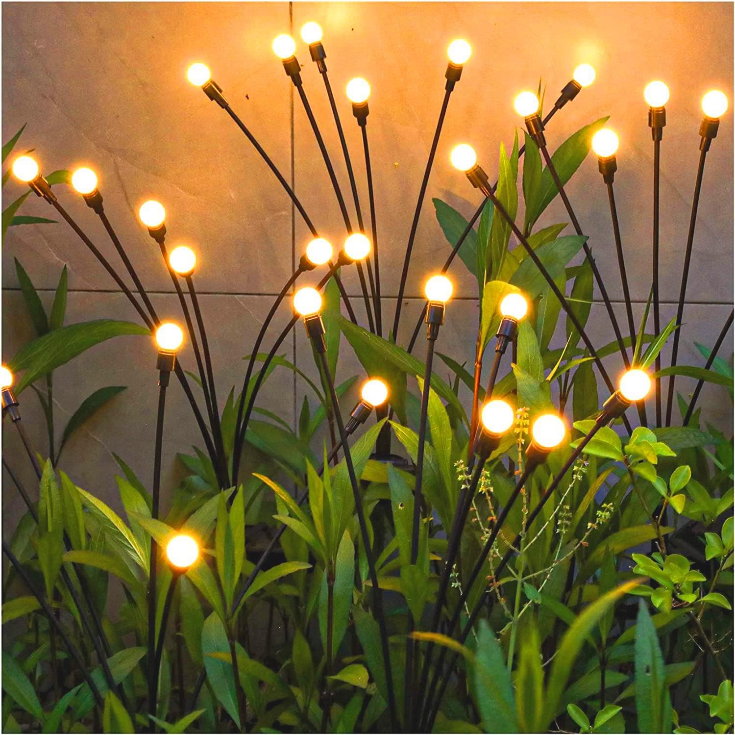 2 Pack Solar Garden Lights