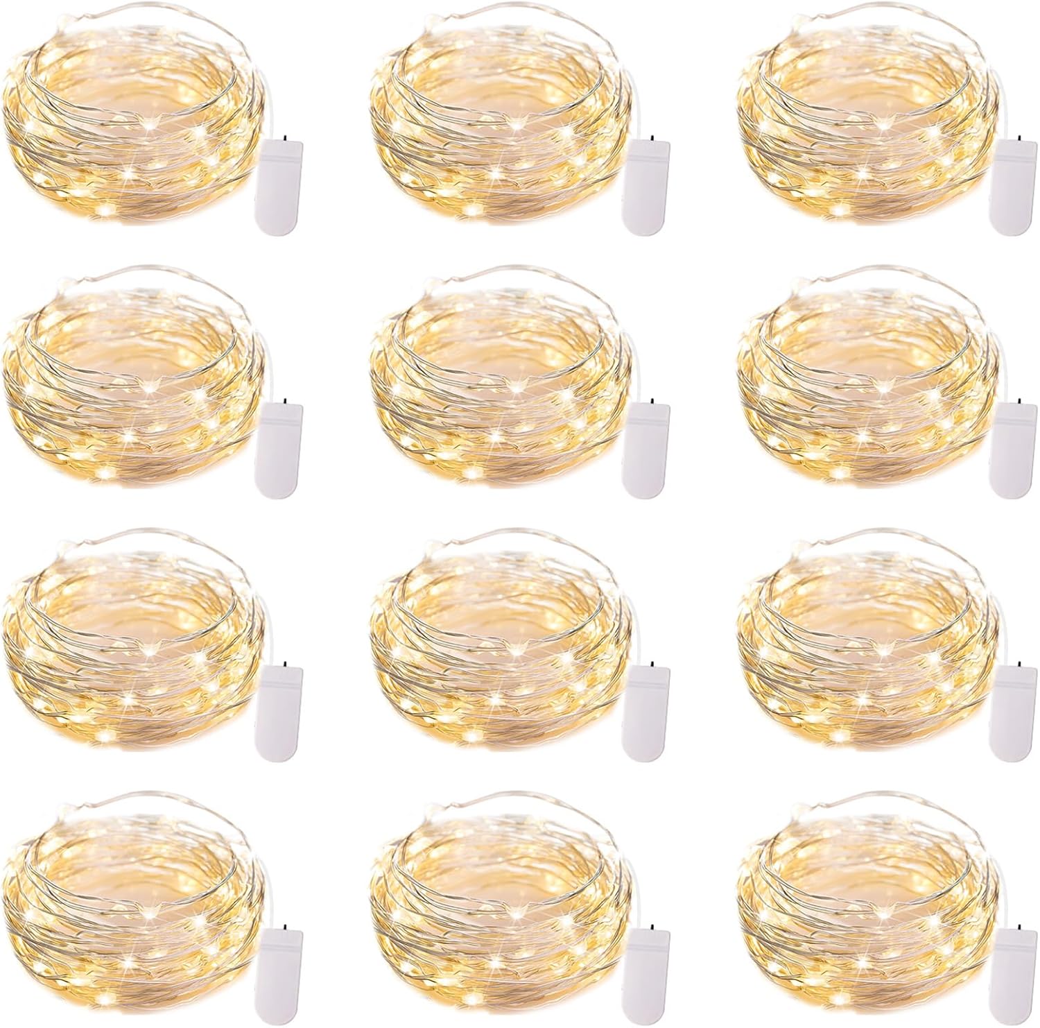 12 Pack LED Fairy Lights