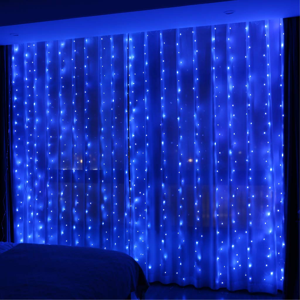 300 LED Fairy Curtain Lights