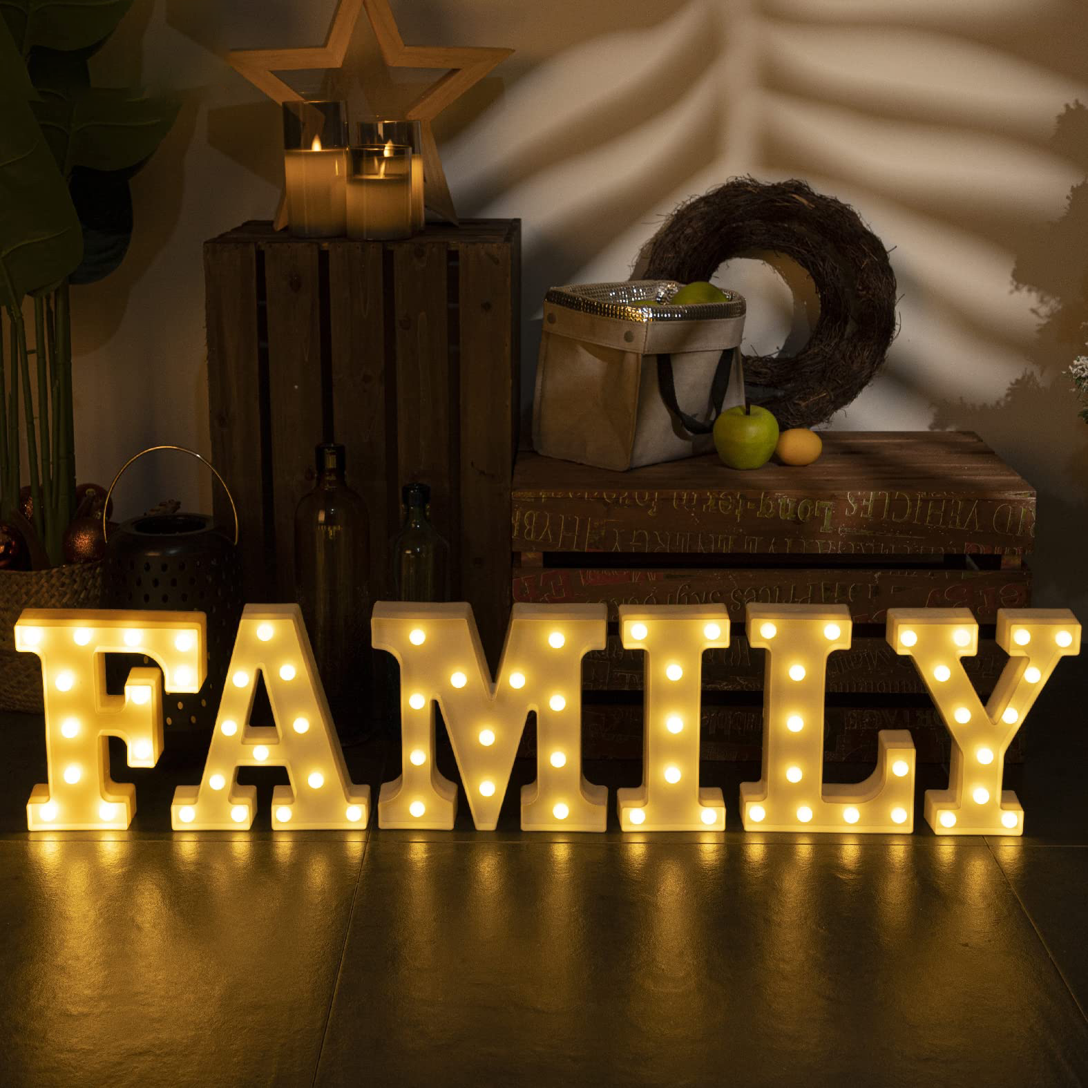 Led Letters Lights 26 Alphabet