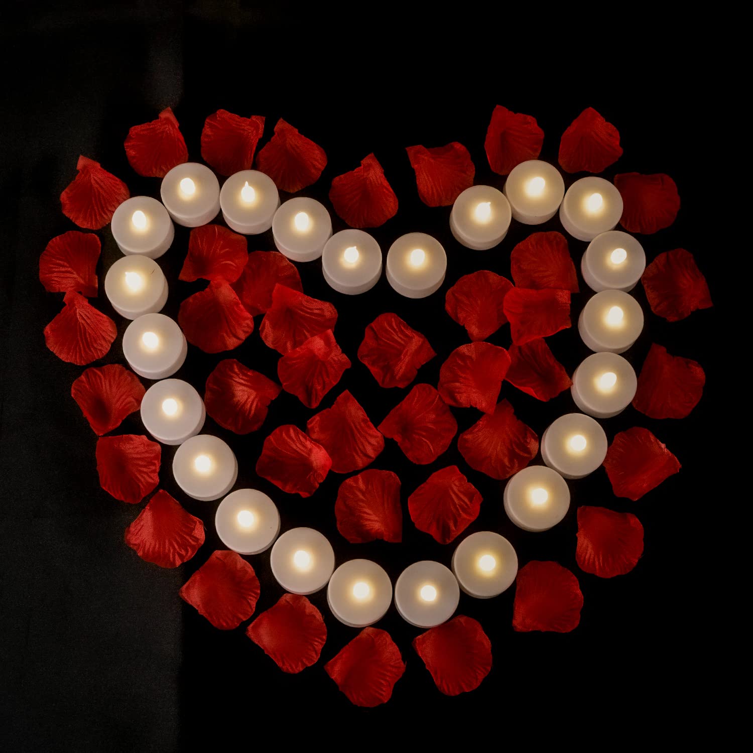 Multi-pack combination Battery Operated Tea Lights Candles Flickering Flameless LED Lights