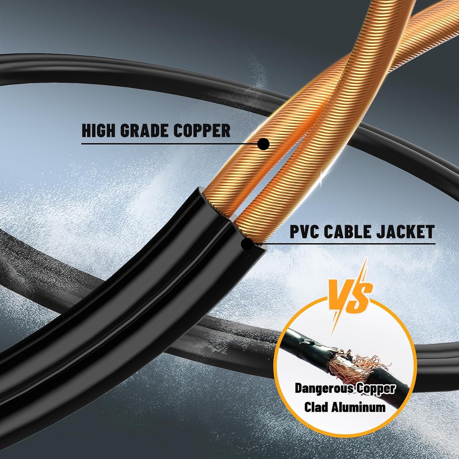 100+10FT LED Outdoor String Lights with Smart Light Sensor