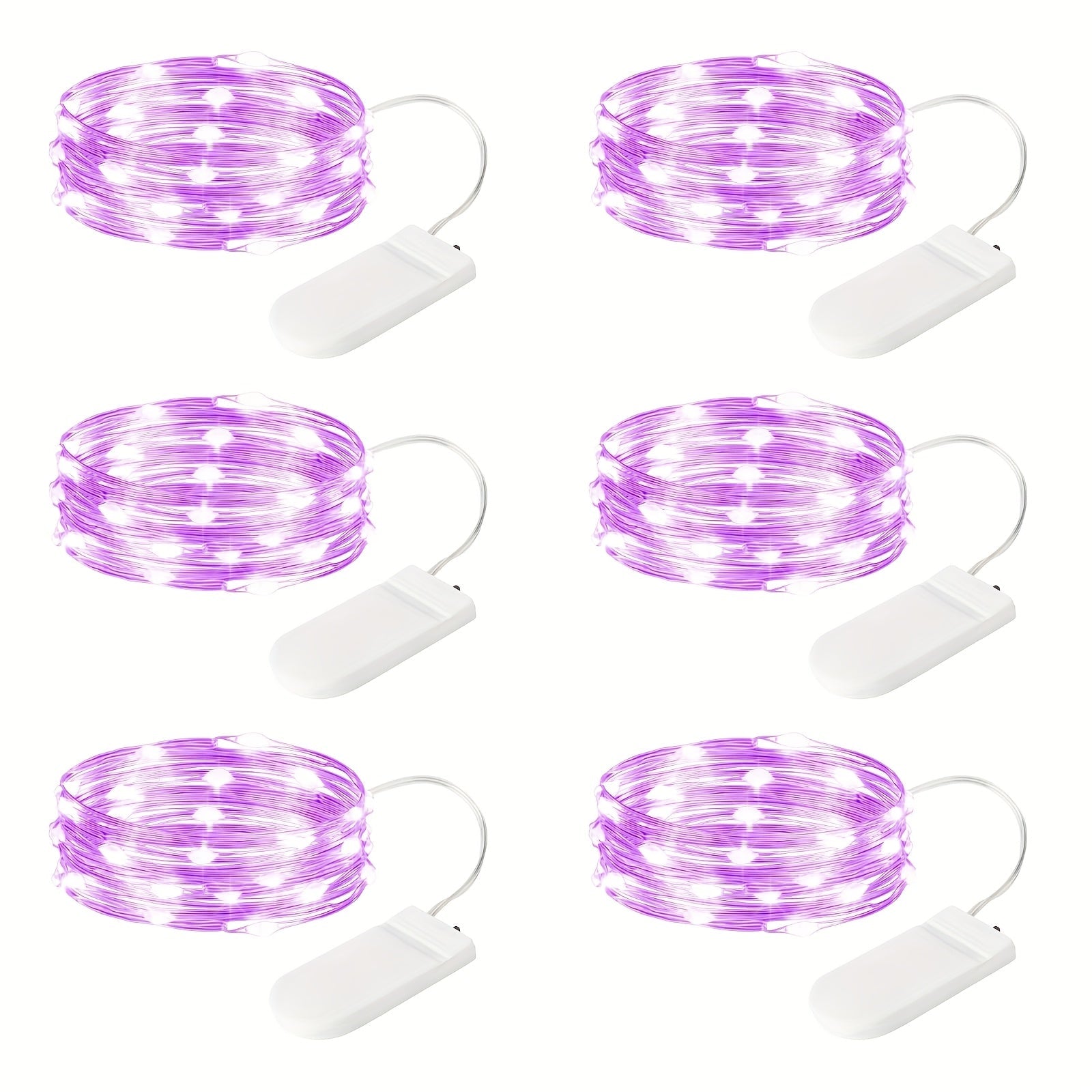 6/12/18 Pack 20LED 7Ft Fairy Lights Battery Operated String Lights