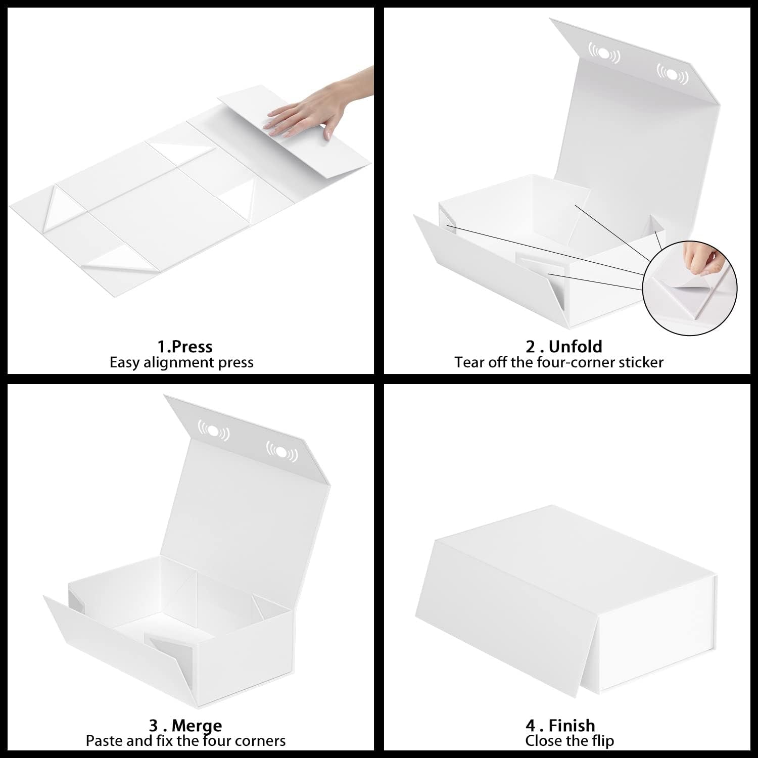 White Luxury Gift Box