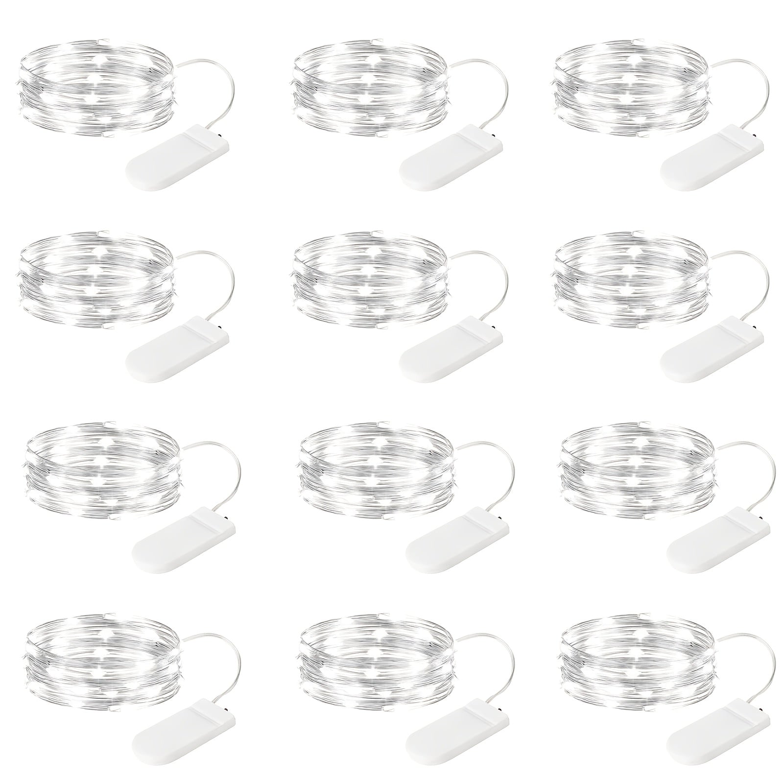 12 Pack LED Fairy Lights