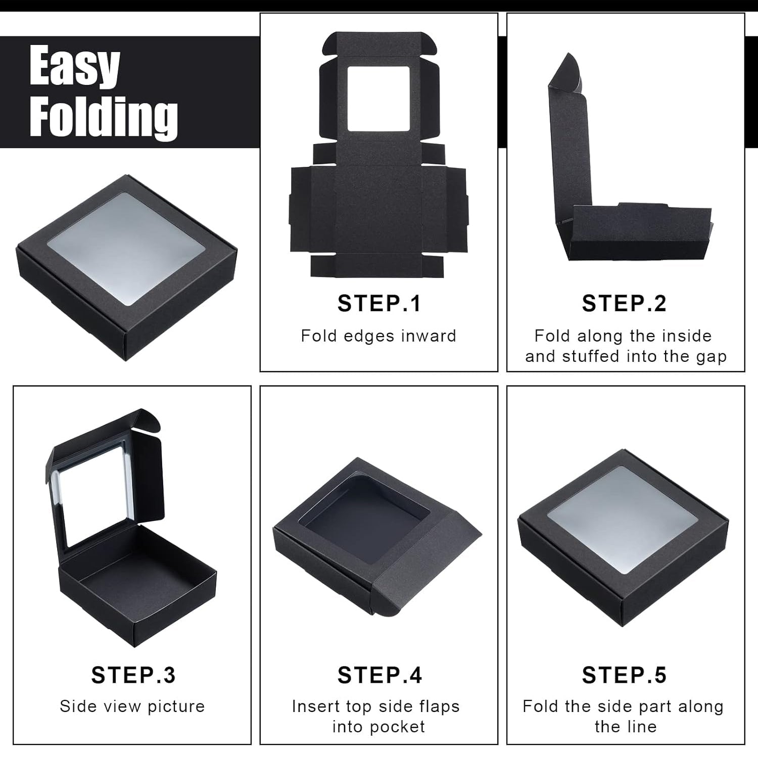 20/50pcs Cookie Boxes