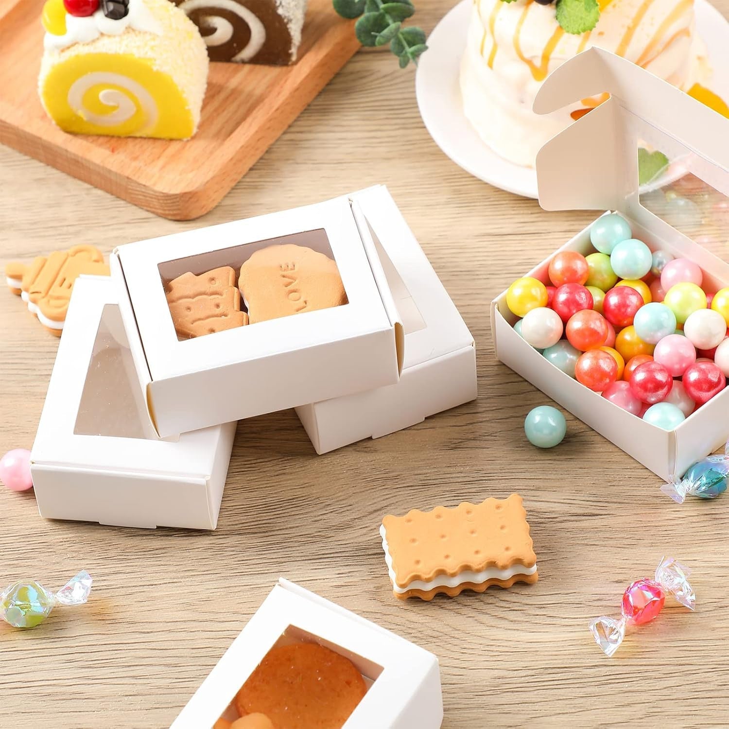 20/50pcs Cookie Boxes